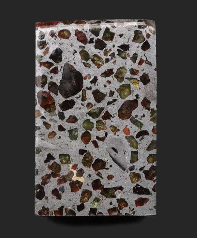 人気！贅沢な直方体型カット！「世界で最も美しい隕石」と評される石鉄隕石、パラサイト（その1）