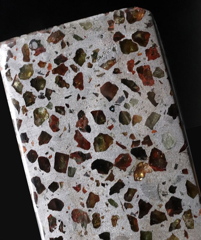 人気！贅沢な直方体型カット！「世界で最も美しい隕石」と評される石鉄隕石、パラサイト（その4）