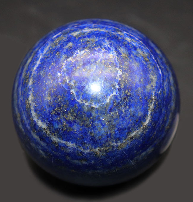 人気！名産地アフガニスタン産の高品位ラピスラズリ（Lapis lazuli）の天然スフィア標本（その1）