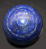 人気！名産地アフガニスタン産の高品位ラピスラズリ（Lapis lazuli）の天然スフィア標本