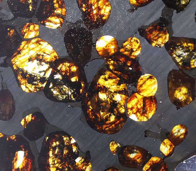 ナイスピース！２０１６年に発見された新しいパラサイト隕石、ケニヤ産パラサイト隕石（本体防錆処理済み）（その3）