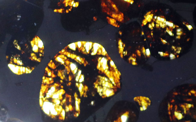 ナイスピース！２０１６年に発見された新しいパラサイト隕石、ケニヤ産パラサイト隕石（本体防錆処理済み）（その4）