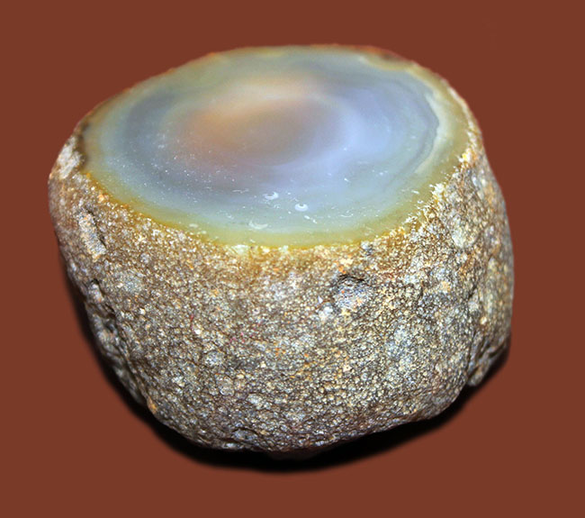 スライスカットではありません!塊状のメノウ標本(Agate)(その2)