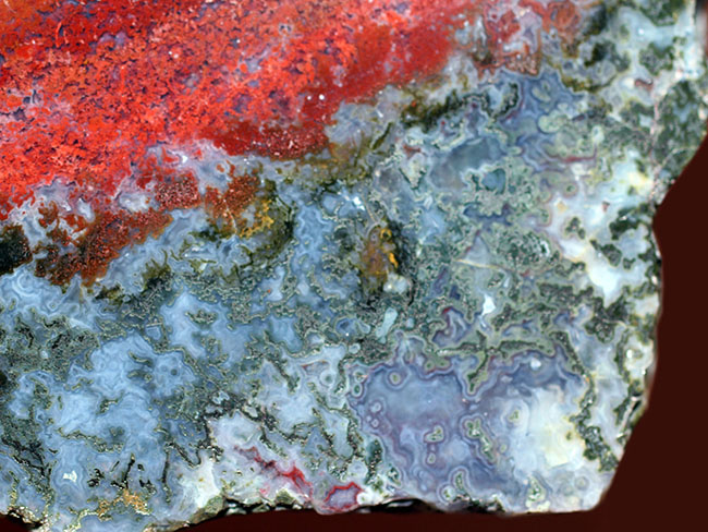 グリーン、グレー、ブルー、レッド・・・色彩豊かなハンガリー産のメノウ(Agate)(その9)