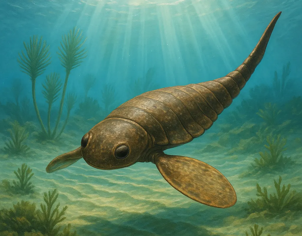 頭部・パドル・尾剣が揃った完品……玉数が限られた、ユーリプテルス・レミペス（Eurypterus remipes）のトップグレード標本（その11）