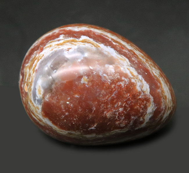 古代には”出産”の象徴として知られていた、ジャスパー（Jasper）。卵型で面白い模様が入った個性的な逸品（その2）
