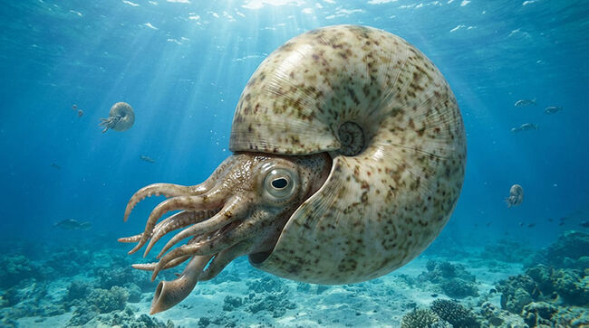 3センチ超えの分厚い殻形……北海道の白亜紀層から採集された、分厚いデスモセラス（Desmoceras）（その9）