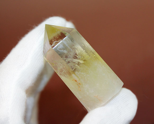 淡いイエローが人気の鉱物、ブラジル産の天然シトリン（黄水晶）（その3）