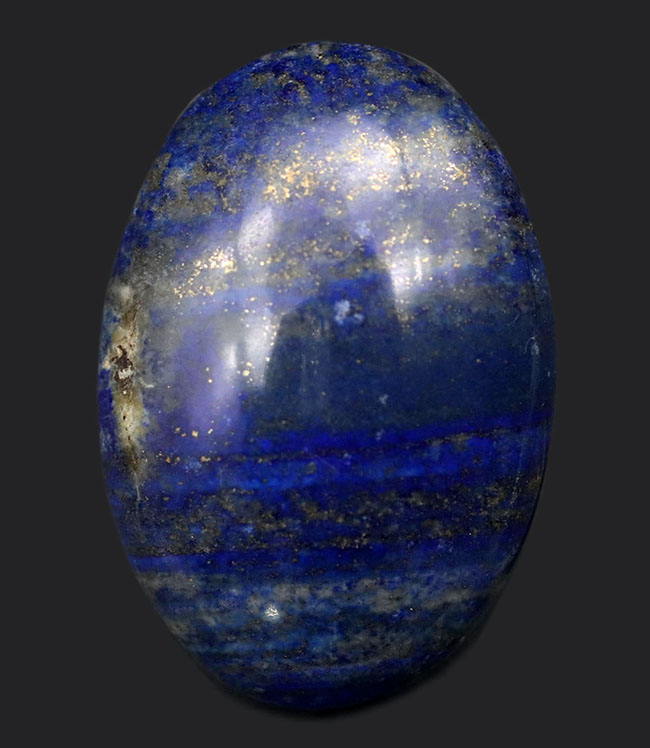 名産地、アフガニスタン産の高品位天然ラピスラズリのカボション(Lapis lazuli)(その2)