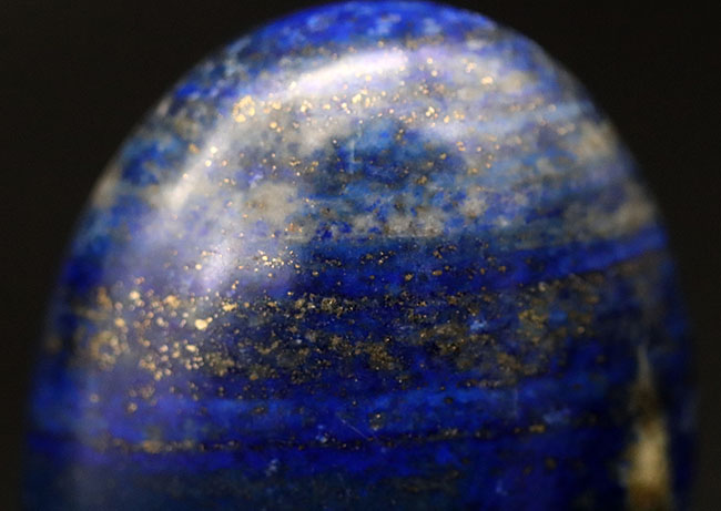 名産地、アフガニスタン産の高品位天然ラピスラズリのカボション(Lapis lazuli)(その4)