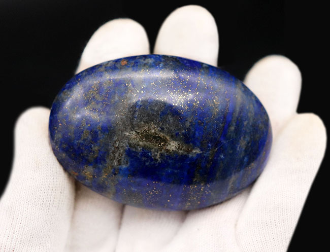 名産地、アフガニスタン産の高品位天然ラピスラズリのカボション(Lapis lazuli)(その6)