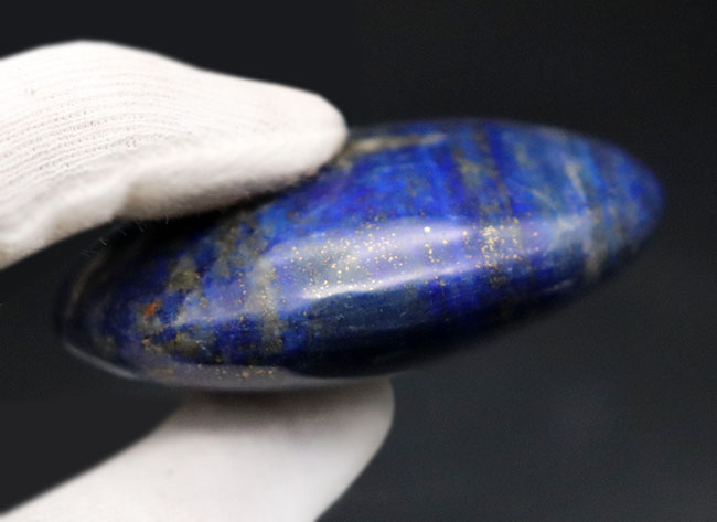 名産地、アフガニスタン産の高品位天然ラピスラズリのカボション(Lapis lazuli)(その8)