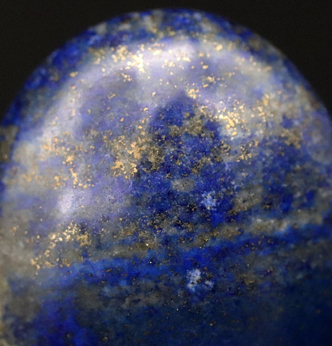 名産地、アフガニスタン産の高品位天然ラピスラズリのカボション(Lapis lazuli)(その9)