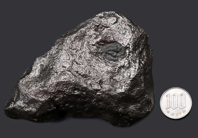 巨大、激重、８７５グラムに達する極めて巨大な個体、最も有名な鉄隕石の一つ、アルゼンチン・チャコ州に落下したカンポ・デル・シエロ（その10）