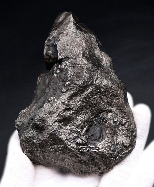 巨大、激重、８７５グラムに達する極めて巨大な個体、最も有名な鉄隕石の一つ、アルゼンチン・チャコ州に落下したカンポ・デル・シエロ（その3）