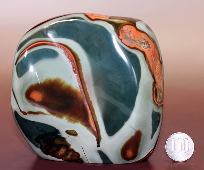 １４００ｇ超え！圧倒的な存在感を放つ鉱物、ポリクロームジャスパーです。(Polychrome jasper)。（その10）