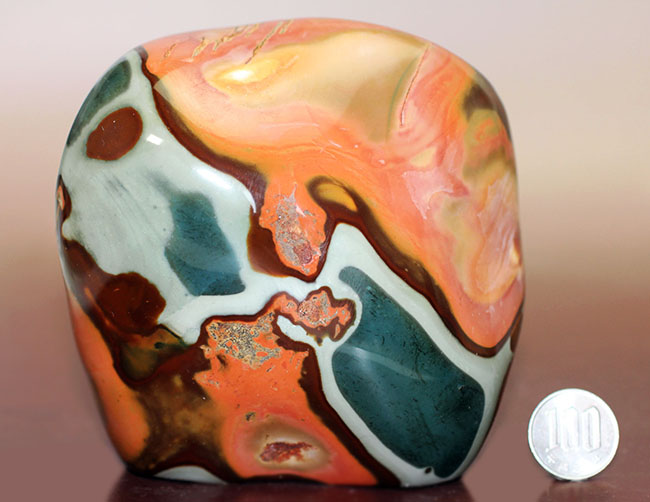 １４００ｇ超え！圧倒的な存在感を放つ鉱物、ポリクロームジャスパーです。(Polychrome jasper)。（その11）