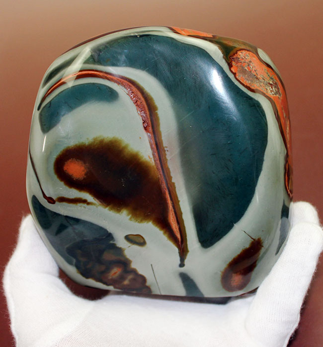 １４００ｇ超え！圧倒的な存在感を放つ鉱物、ポリクロームジャスパーです。(Polychrome jasper)。（その3）