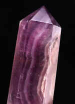 幻のラズベリーフローライト（Fluorite）オベリスク型標本 – 濃淡ピンク紫の美しい輝き