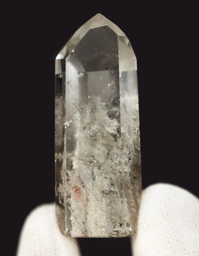 ガーデンとファントムのミックス!中間的な構造を持つナチュラルな水晶(Garden Quartz)(その2)