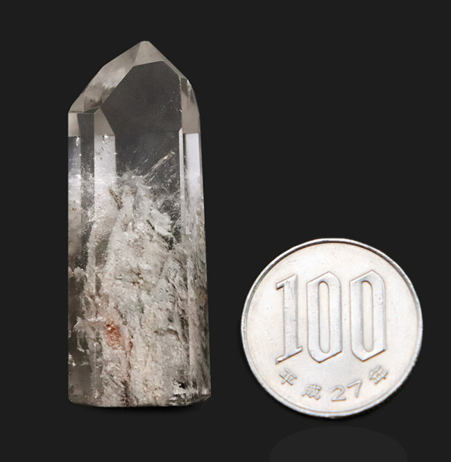 ガーデンとファントムのミックス!中間的な構造を持つナチュラルな水晶(Garden Quartz)(その9)