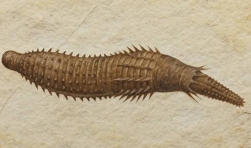 初登場!全身をトゲで武装した捕食性ワーム、カンブリア・モンスターの一つ、コリネティス・ブレヴィス(Corynetis brevis)(その10)