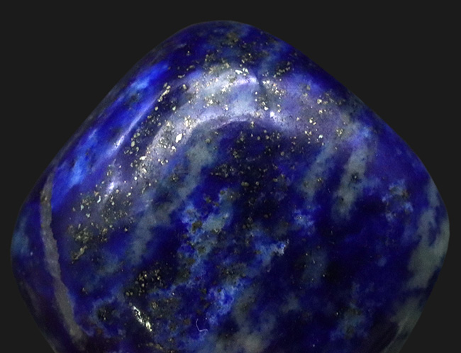 古代より愛でられてきた伝統ある貴石、天然のラピズラズリ(Lapis lazuli)のポリッシュ標本(その3)