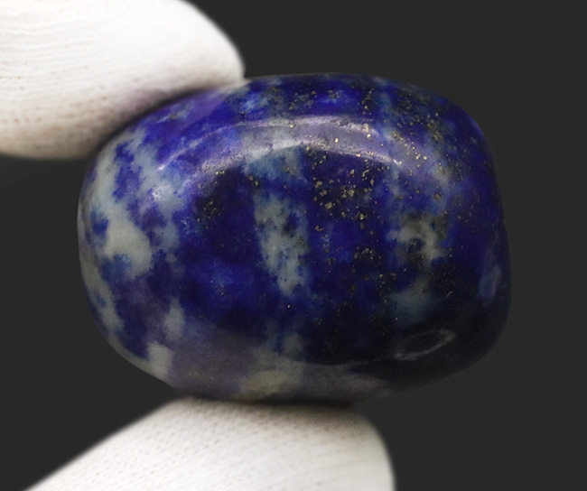 古代より愛でられてきた伝統ある貴石、天然のラピズラズリ(Lapis lazuli)のポリッシュ標本(その5)