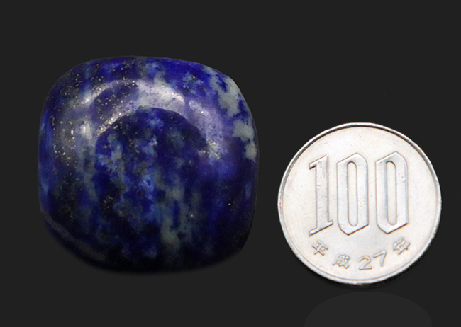古代より愛でられてきた伝統ある貴石、天然のラピズラズリ(Lapis lazuli)のポリッシュ標本(その7)