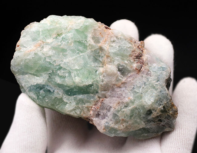 研究機関で長らく保管、レアな国産の蛍石（Fluorite）。新潟県東蒲原郡の五十島（いがしま）鉱山から採集（その3）