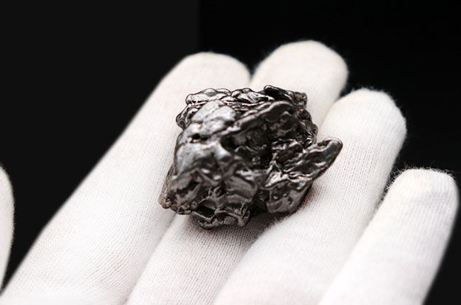 最も有名な鉄隕石の一つ、カンポ・デル・シエロ。９２％以上が鉄、残りはニッケル等で構成された１００％金属からなる隕石（その5）