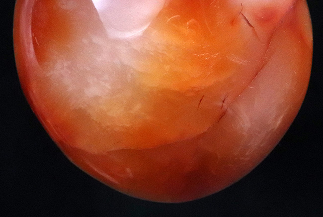 古代の守護石 カーネリアン（Carnelian）の磨き標本、またの名を紅玉髄（その2）