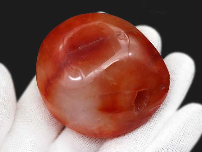 古代の守護石 カーネリアン（Carnelian）の磨き標本、またの名を紅玉髄（その5）