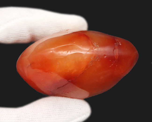 古代の守護石 カーネリアン（Carnelian）の磨き標本、またの名を紅玉髄（その6）