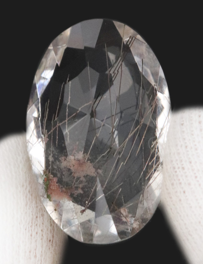 ジェムカット!「天使の髪」と呼ばれる、針状チタンを内包したルチルクォーツ(Rutilated Quartz)(その1)