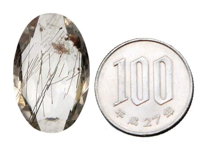 ジェムカット!「天使の髪」と呼ばれる、針状チタンを内包したルチルクォーツ(Rutilated Quartz)(その10)