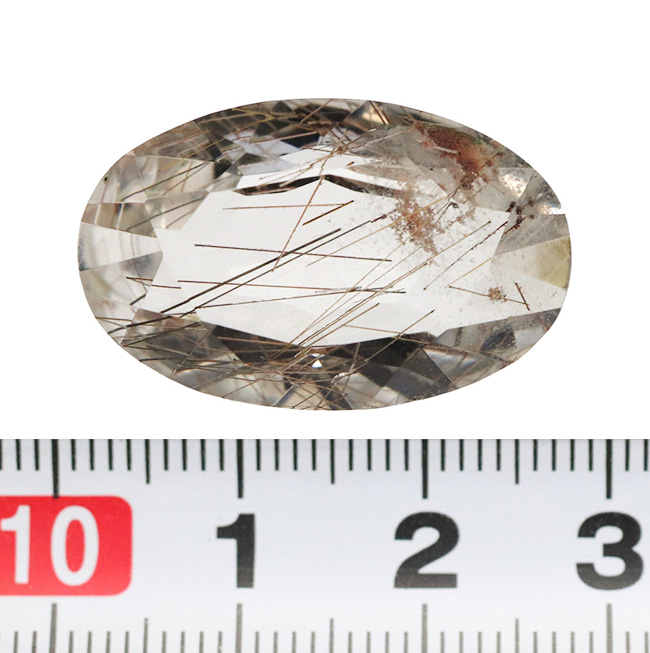 ジェムカット!「天使の髪」と呼ばれる、針状チタンを内包したルチルクォーツ(Rutilated Quartz)(その9)
