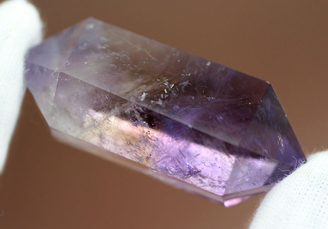 アメシストとシトリンが共存！水晶の豊かなバリエーションを裏付ける、天然標本アメトリン（Ametrine）（その8）