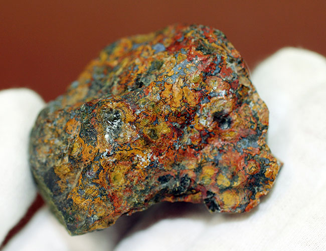 ストロマトライトの縞状模様に占拠された、実に美しいハンガリー産のメノウ(Agate)(その7)