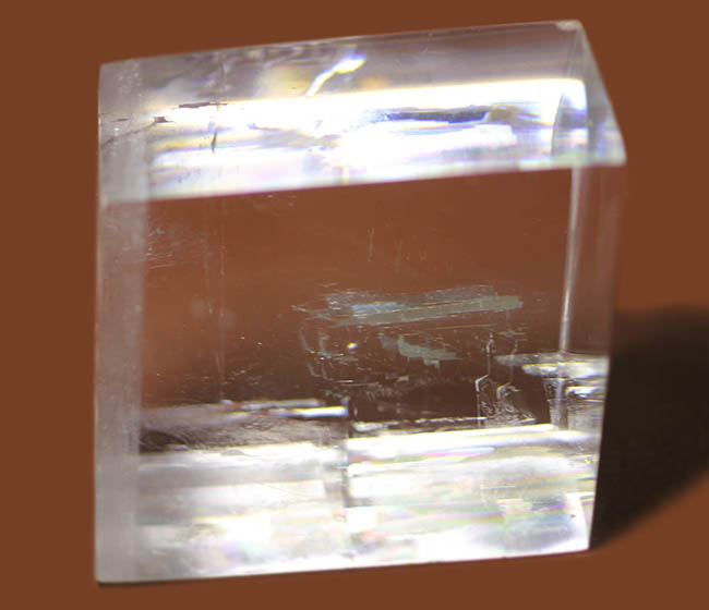 100%ナチュラル、レインボーカルサイト！七色に光る方解石の極上結晶。（その7）