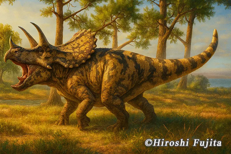 トリケラトプス幼体（Triceratops horridus）ブロウホーン（眼上角）化石｜卓越した保存状態・数年に一度の稀少標本（その11）