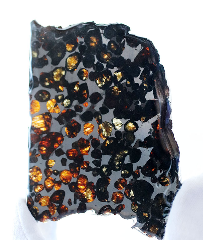 人気！縦９センチの立派な標本、ケニヤ産パラサイト隕石（本体防錆処理済み）（その6）