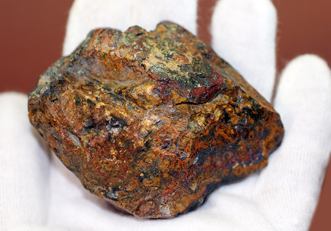 人気のストロマトライトを含んだハンガリー産の朱いメノウ(Agate)(その5)