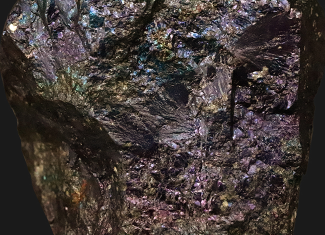 産状をそのまま残したナチュラルさが魅力。閉山した有名産地から採集された、コレクション性の高いボルナイト（斑銅鉱／Bornite）（その5）