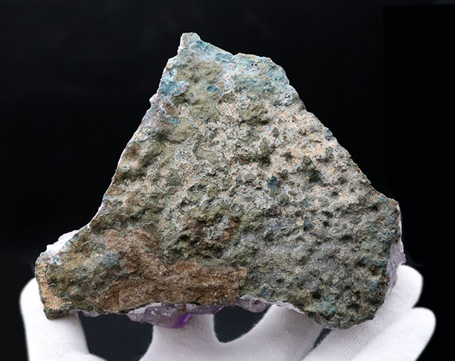非常に濃い紫色！７６５グラムの大結晶！地下深くで形成された、天然アメシスト（Amethyst）の原石（その7）