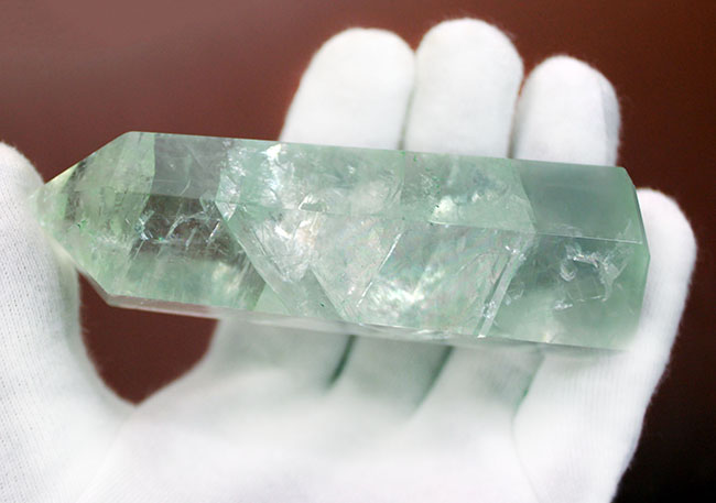 六角柱タワータイプ！鉱物グリーンフローライト（fluorite）（その2）