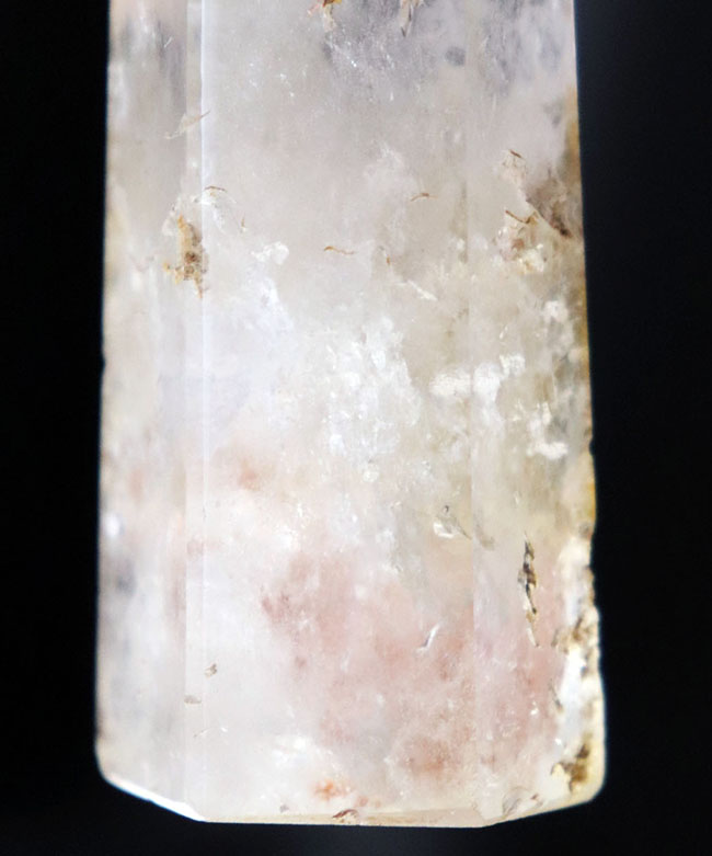 下部に桜が咲いたような不思議な箱庭を持つ水晶、その名もガーデンクォーツ(Garden Quartz)(その4)