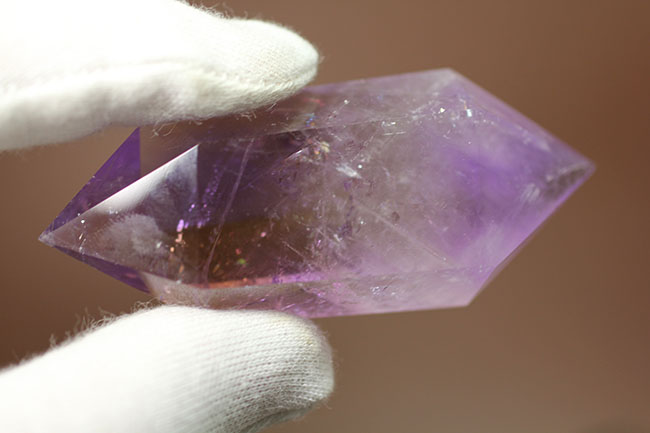 入手困難性極めて高し、アメシストとシトリンが同時に見られるアメトリン(Ametrine)。しかもナチュラル。(その10)