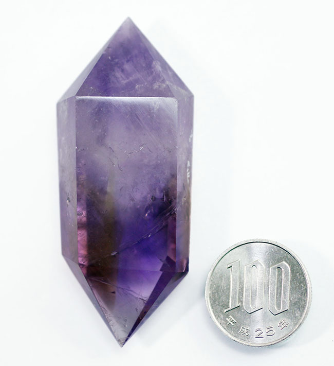 入手困難性極めて高し、アメシストとシトリンが同時に見られるアメトリン(Ametrine)。しかもナチュラル。(その12)