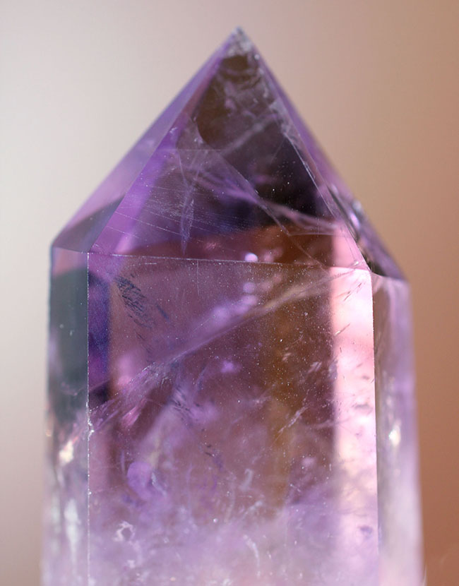 入手困難性極めて高し、アメシストとシトリンが同時に見られるアメトリン(Ametrine)。しかもナチュラル。(その5)